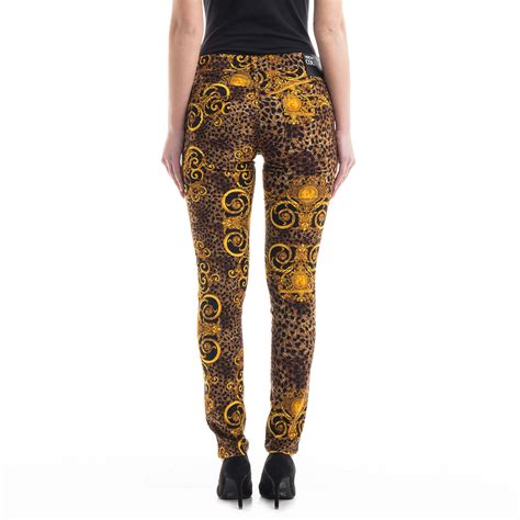 pantaloni mix fantasia versace|versace jeans.